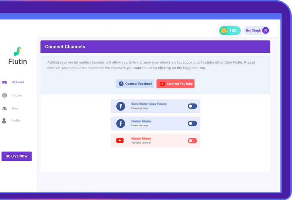 Flutin For Creators screenshot