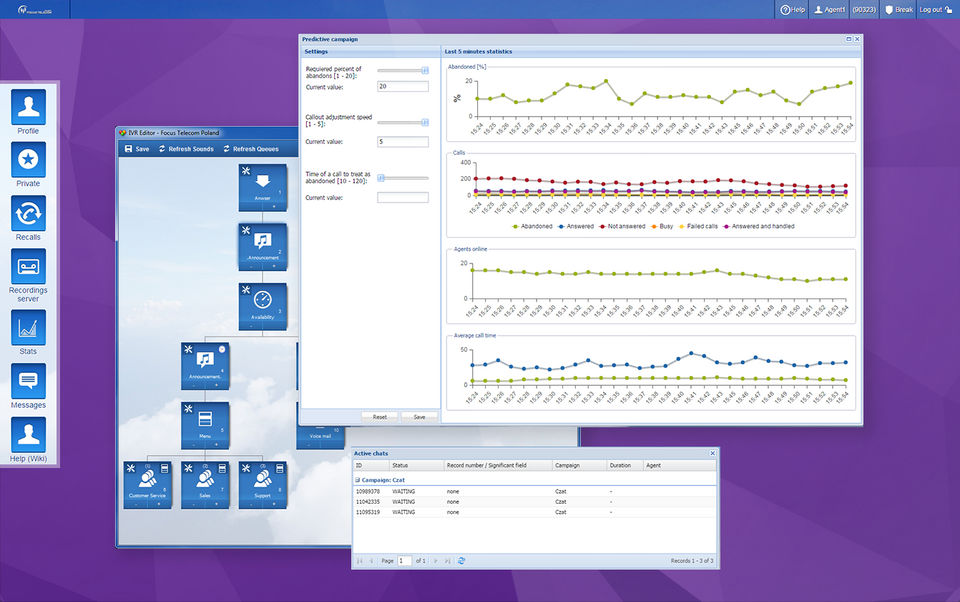 Focus Contact Center screenshot 2
