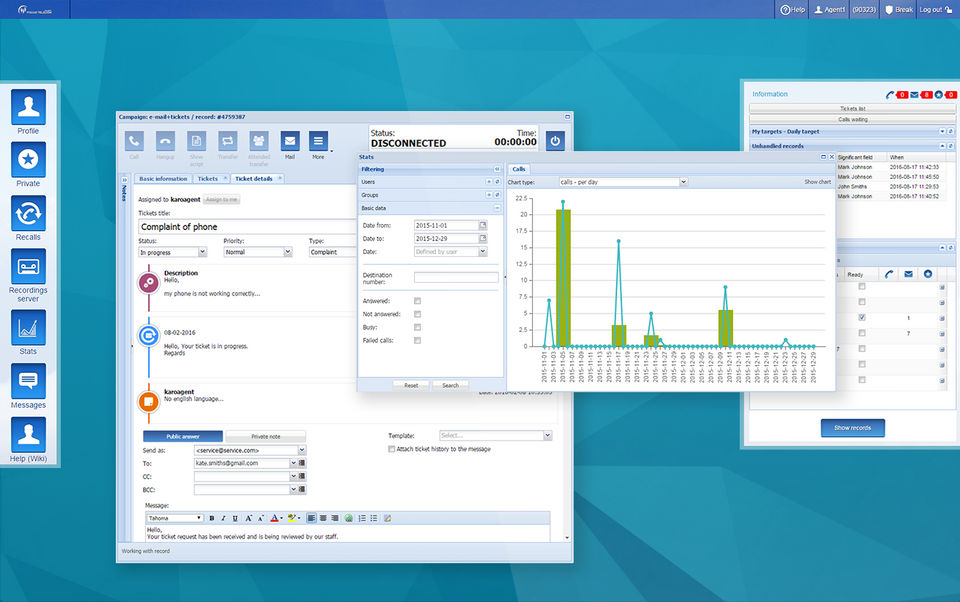 Focus Contact Center screenshot 1