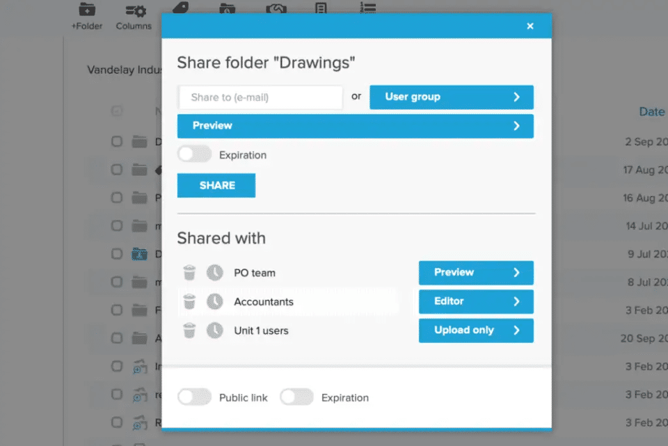 Folderit screenshot 3