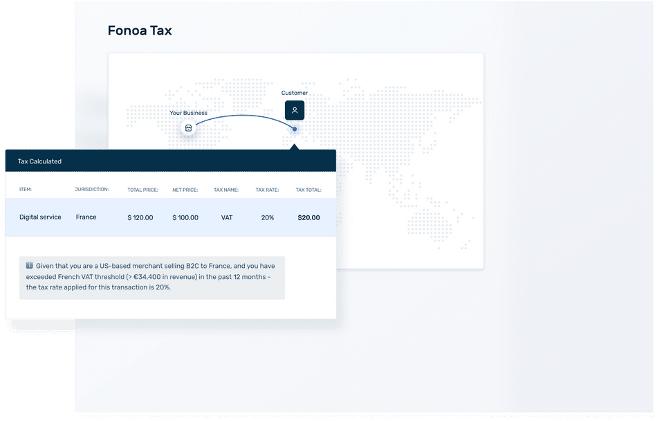 Fonoa Tax screenshot