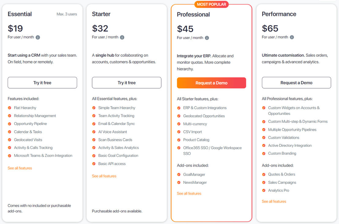 ForceManager screenshot 1