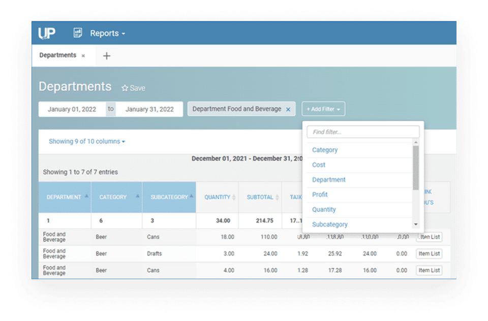 foreUP screenshot 4