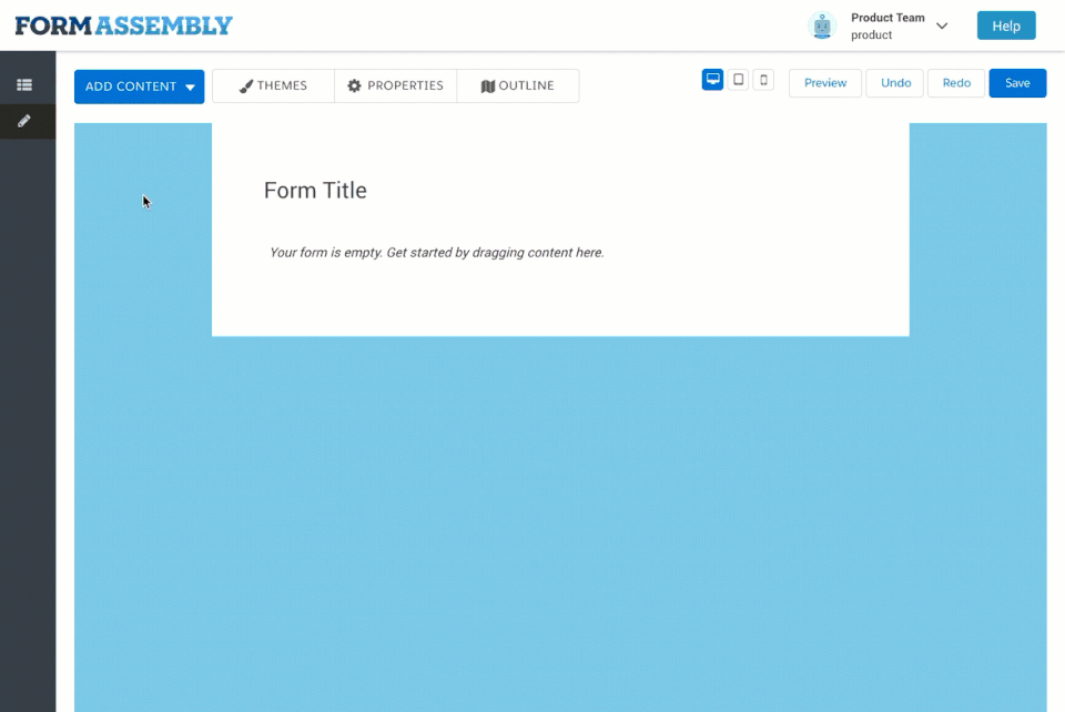 FormAssembly screenshot