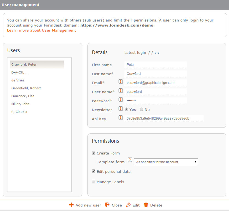 Formdesk screenshot 3