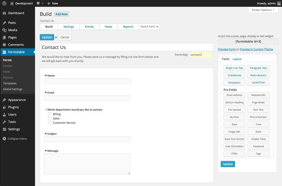 Formidable Forms screenshot 3