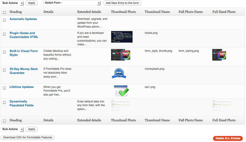 Formidable Forms screenshot 1