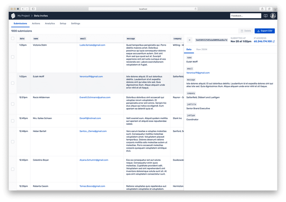 Formik screenshot 2