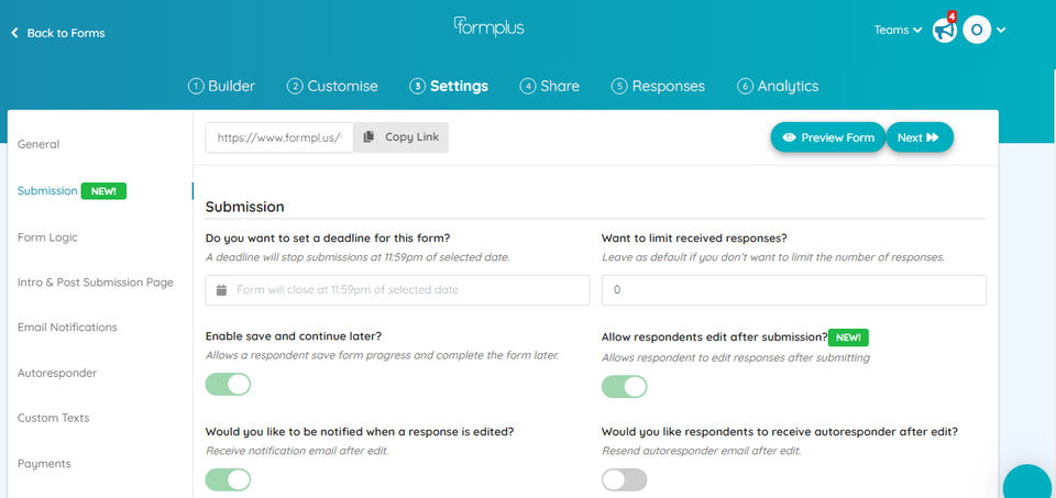 Formplus screenshot 3