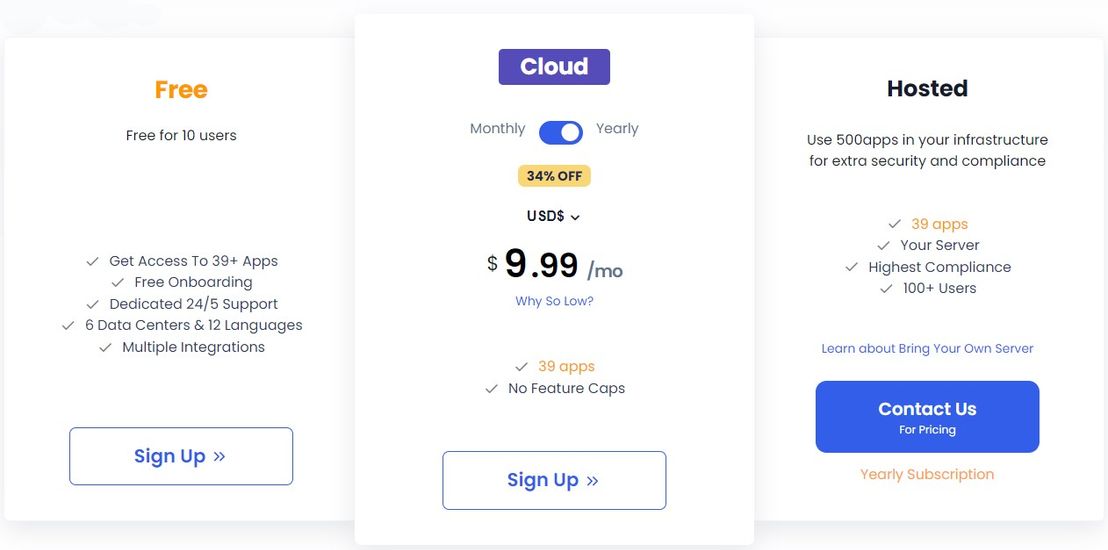 Forms.io by 500apps pricing 2