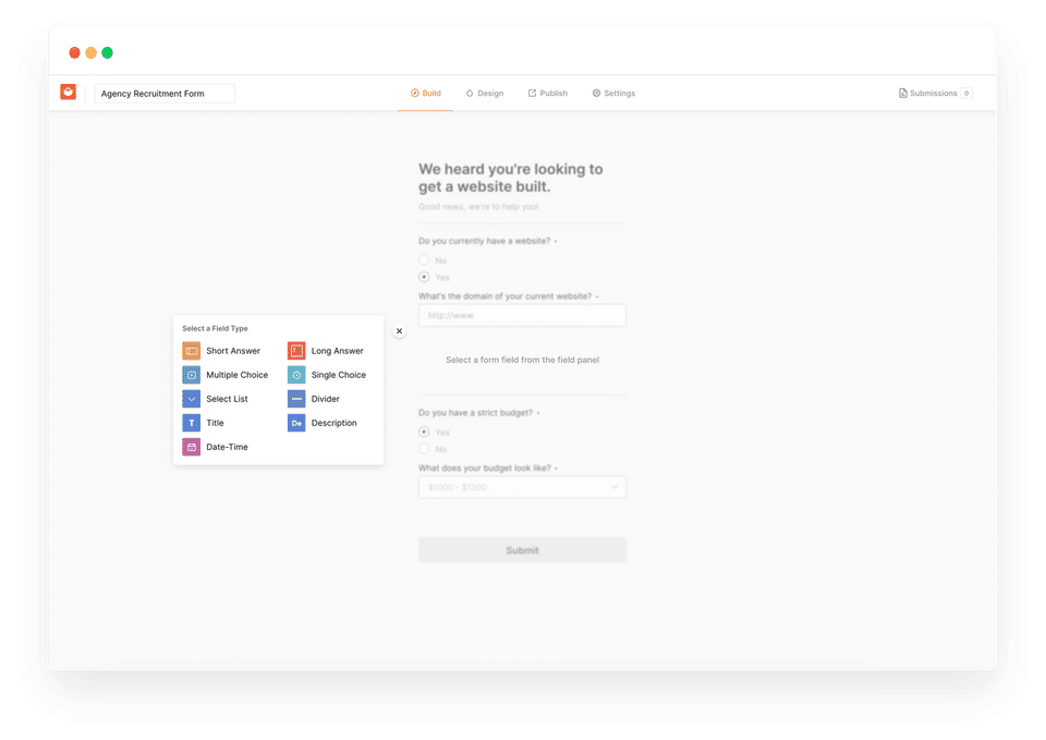 Formsquare screenshot 1