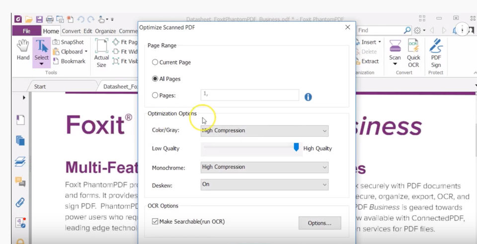 Foxit PhantomPDF screenshot 3