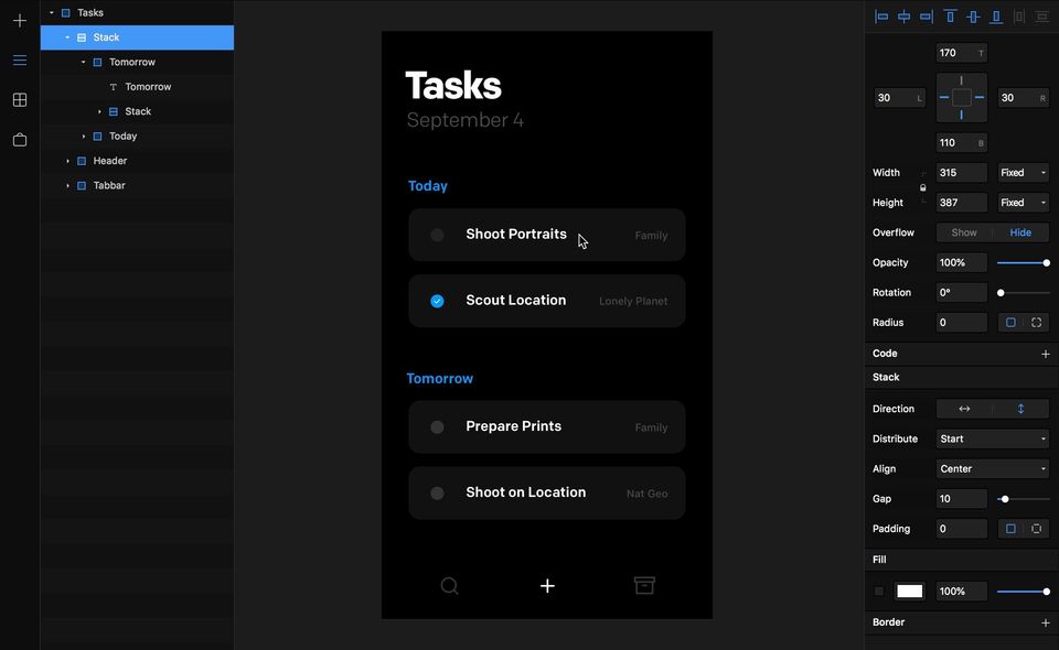 Framer X screenshot 2