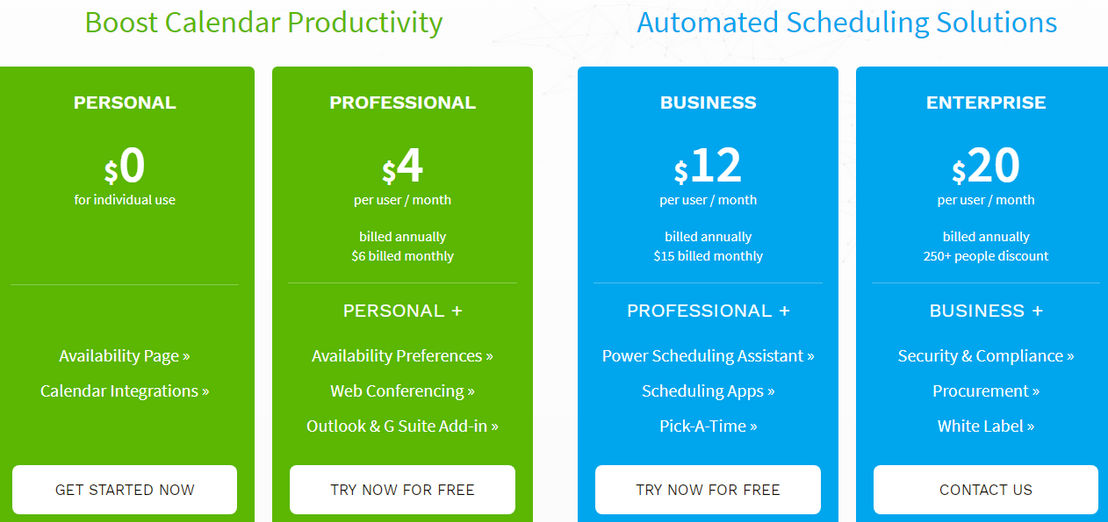 FreeBusy pricing 1