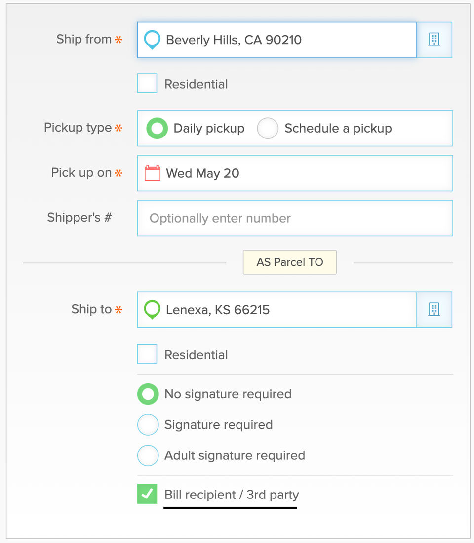 Freightview screenshot