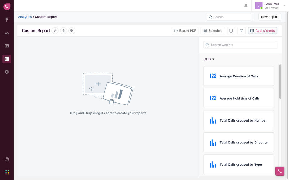 Freshdesk Contact Center (Formerly Freshcaller) screenshot