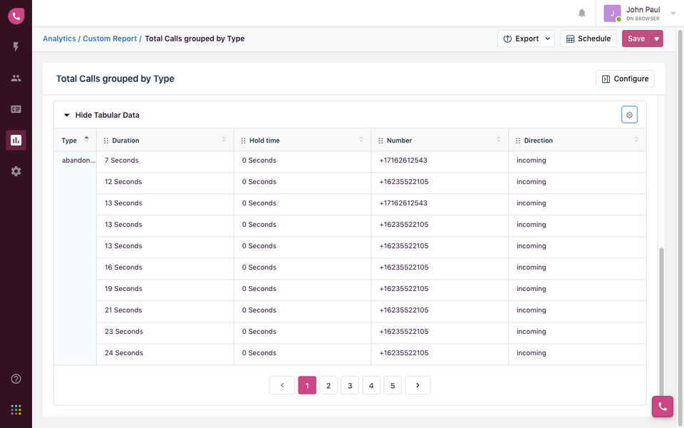 Freshdesk Contact Center (Formerly Freshcaller) screenshot