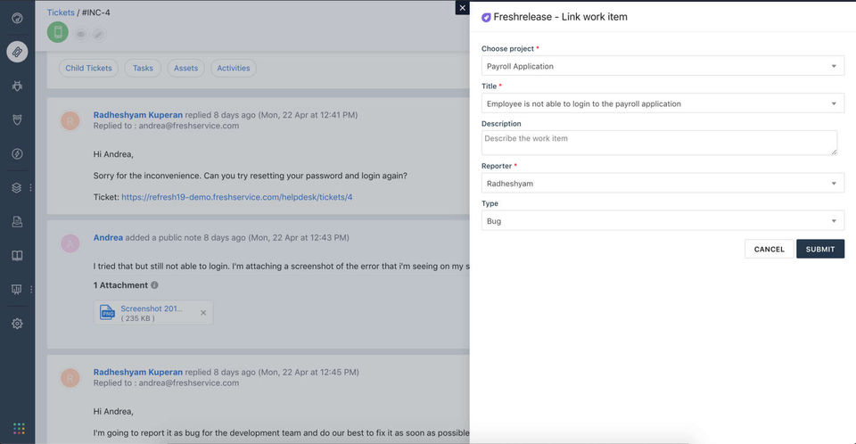 Freshrelease screenshot 3