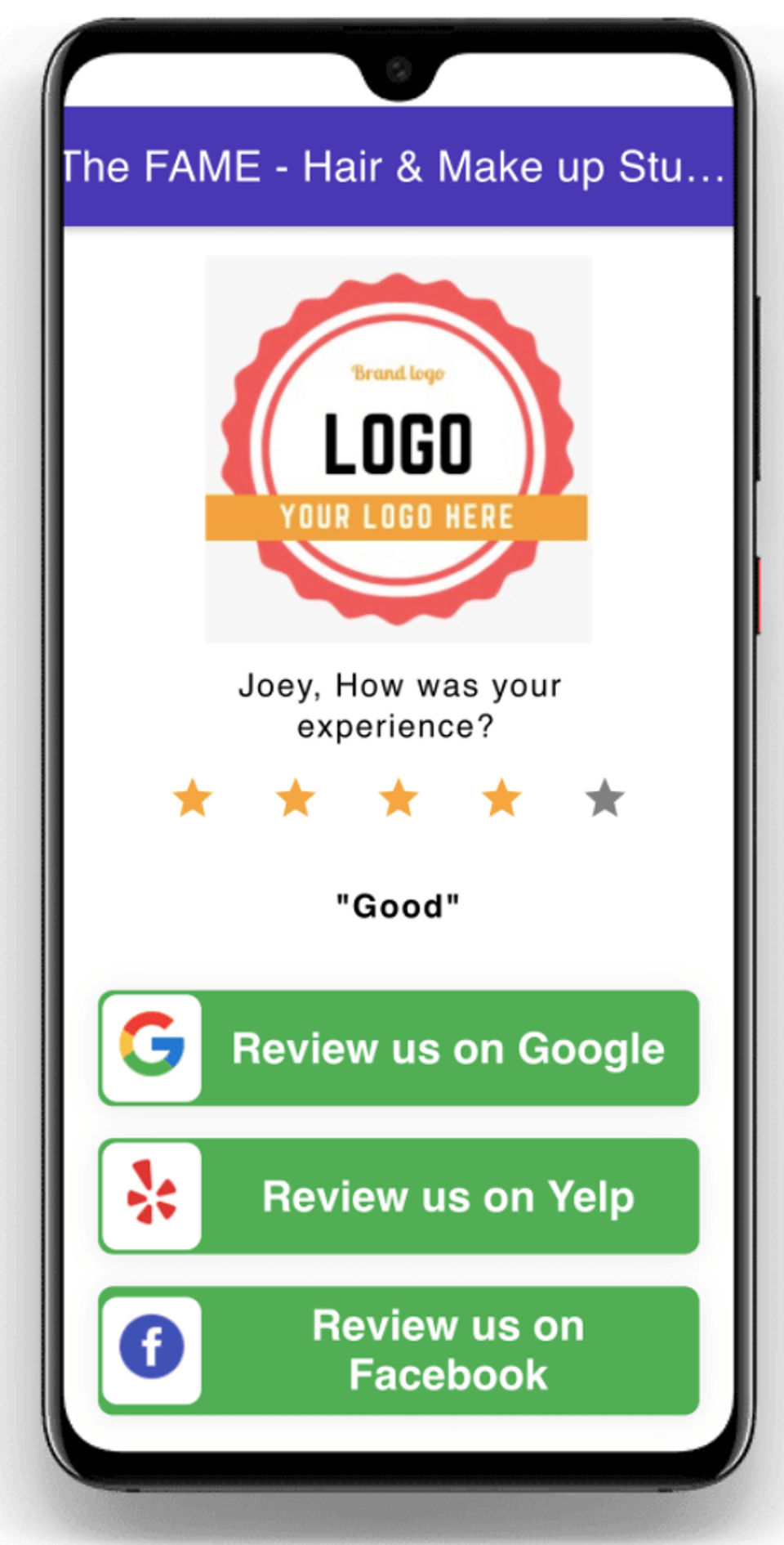 FreshReview screenshot 2
