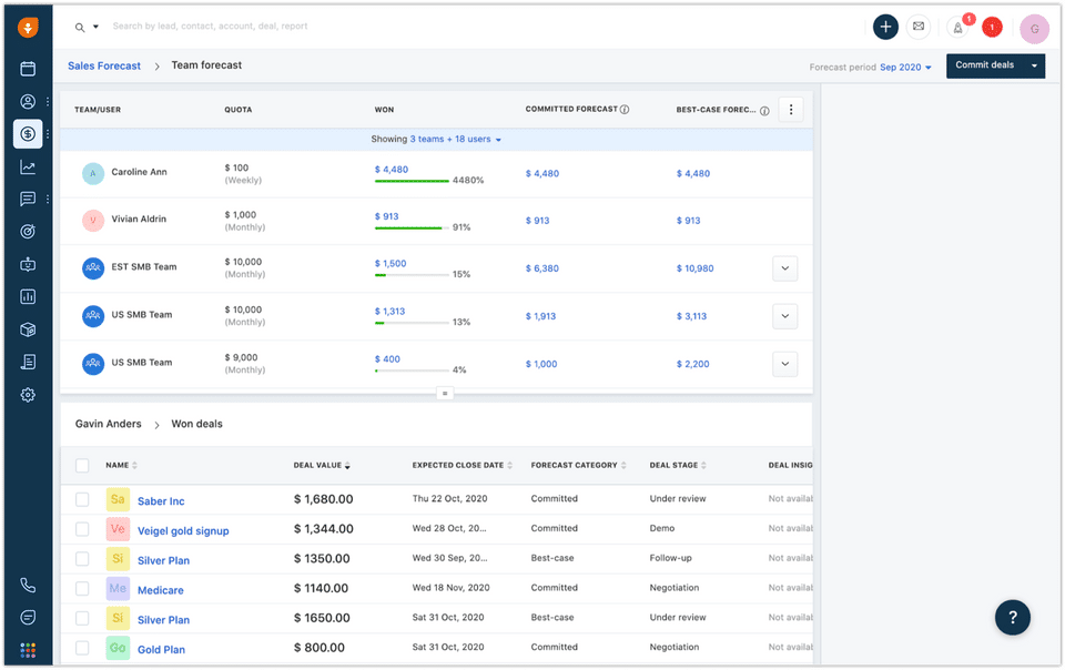 Freshsales screenshot 4