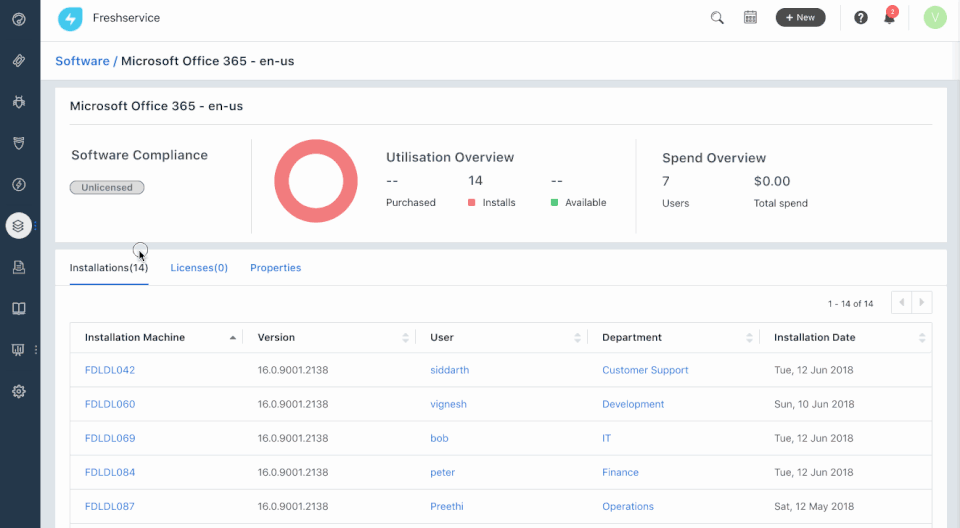Freshservice screenshot 4