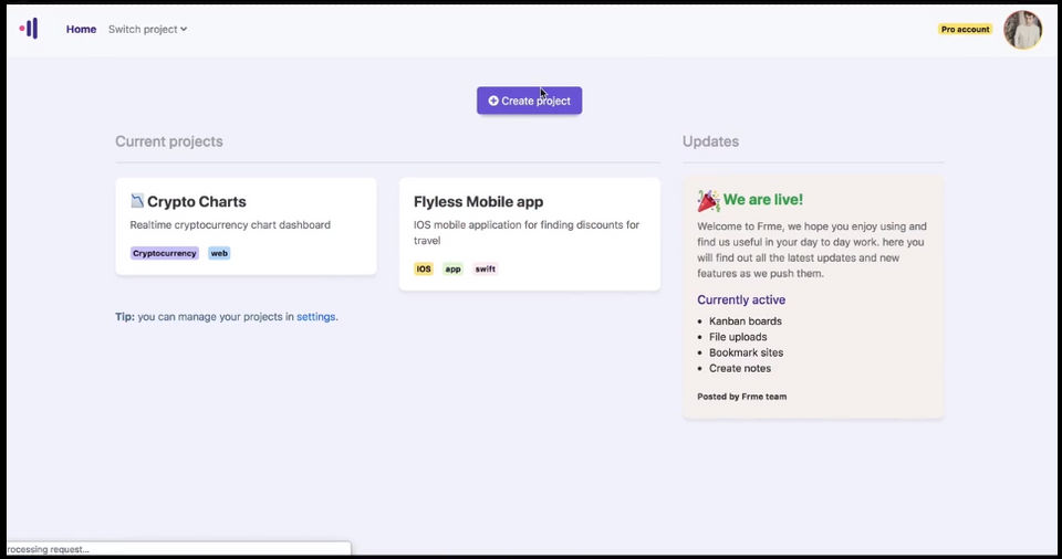 Frme screenshot 2