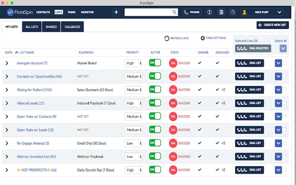 FrontSpin screenshot 2