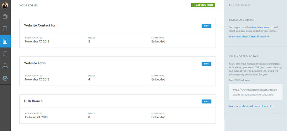 Funnel CRM screenshot 3