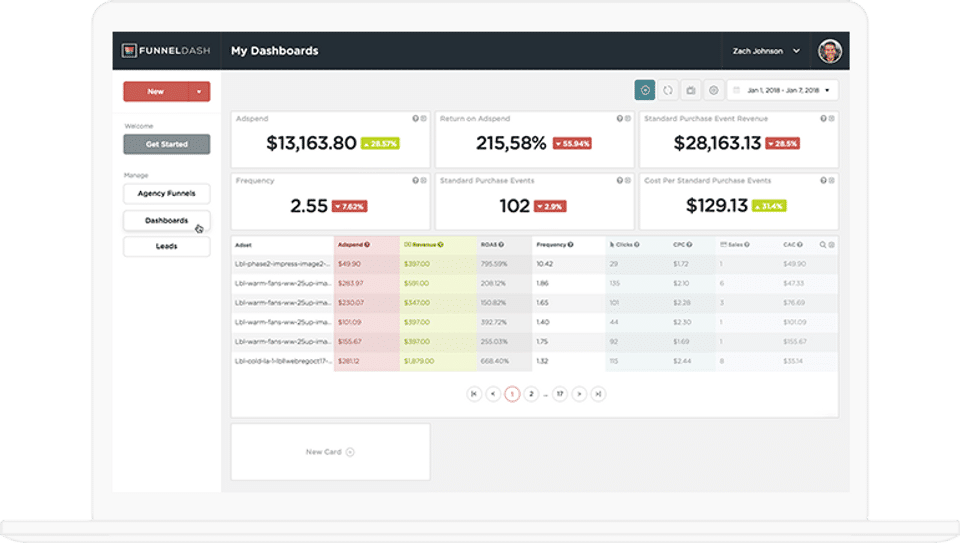 FunnelDash screenshot 3