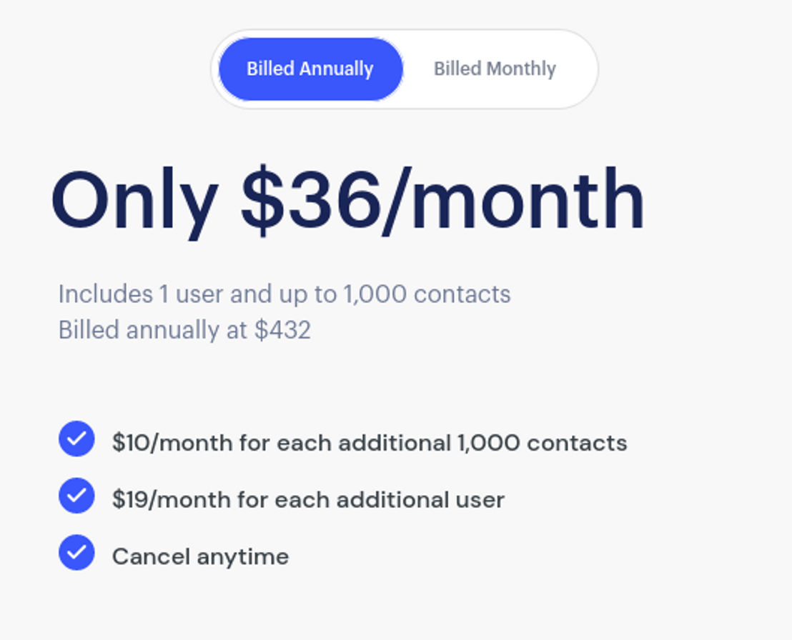 Funnelfly pricing 1
