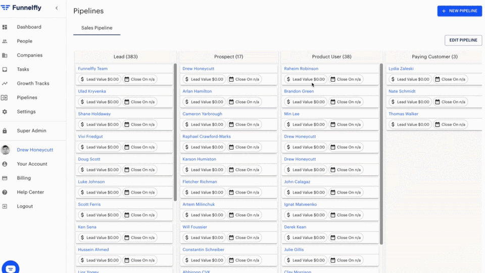 Funnelfly screenshot 2