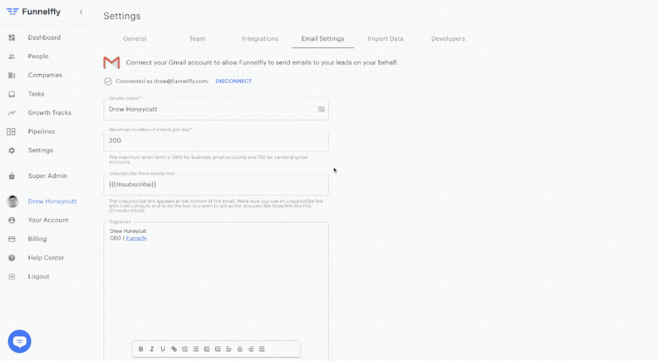 Funnelfly screenshot 1