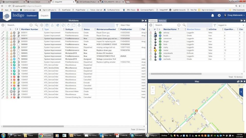 FuturaGIS screenshot 1