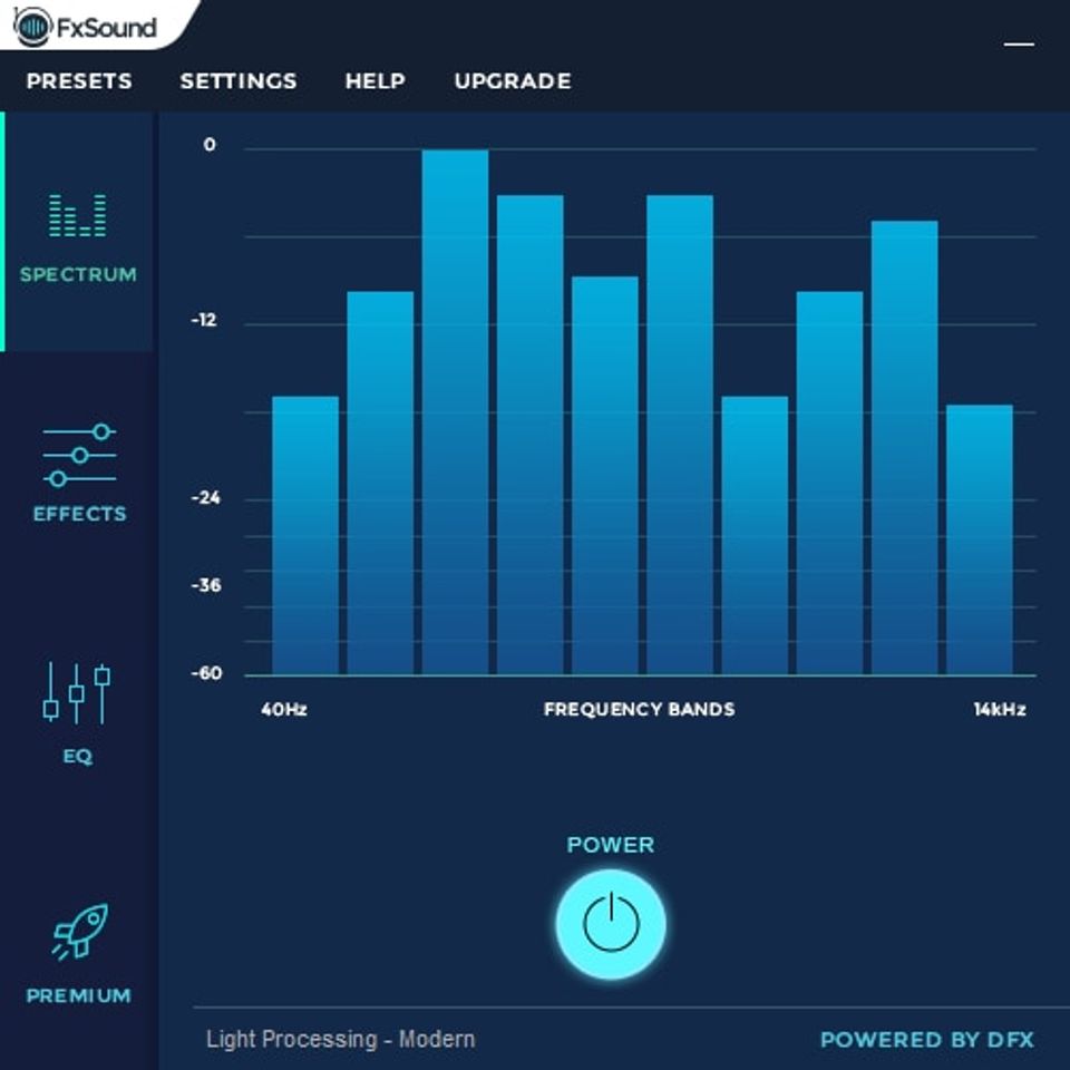 FxSound screenshot 1