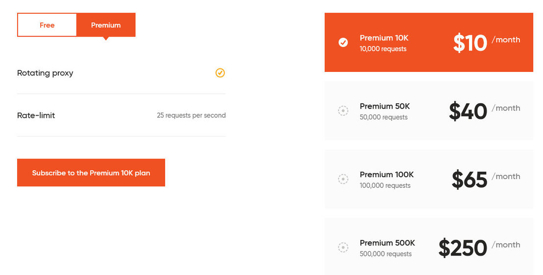 Geekflare API screenshot 1