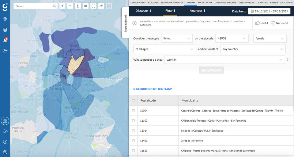Geoblink screenshot 2