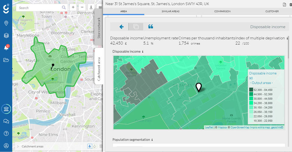 Geoblink screenshot 3