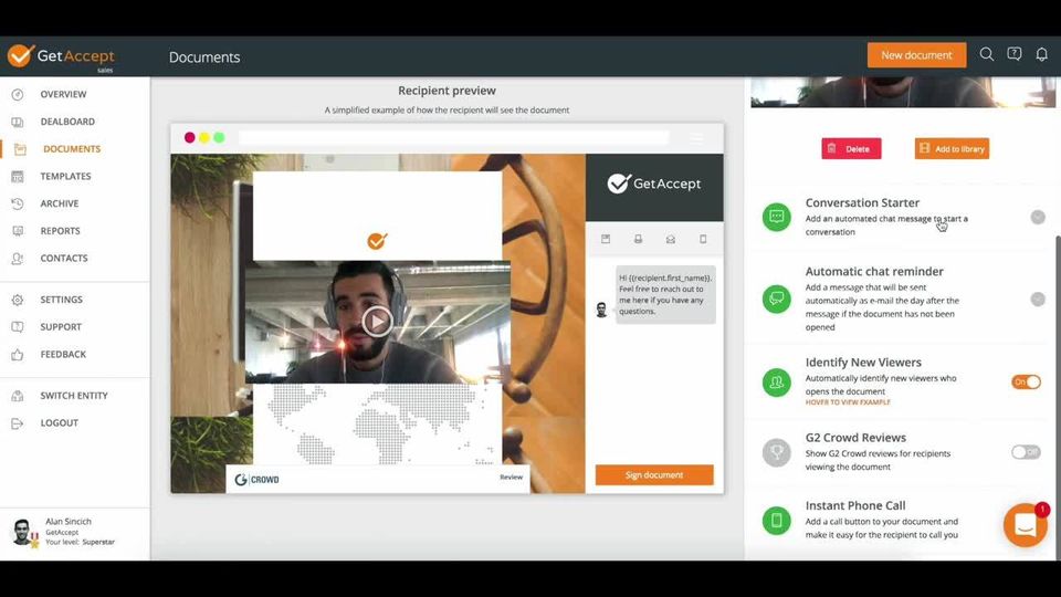GetAccept screenshot 1