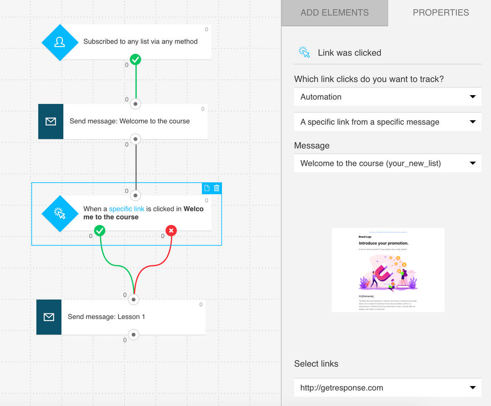 GetResponse screenshot 1