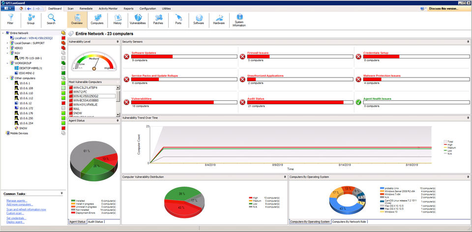 GFI LanGuard screenshot 4