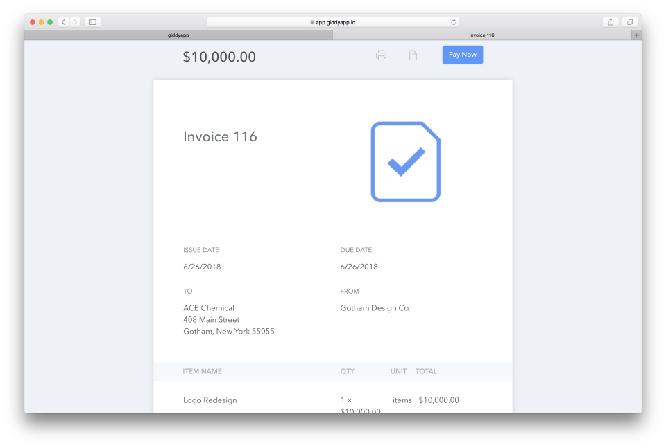 giddyapp screenshot 3