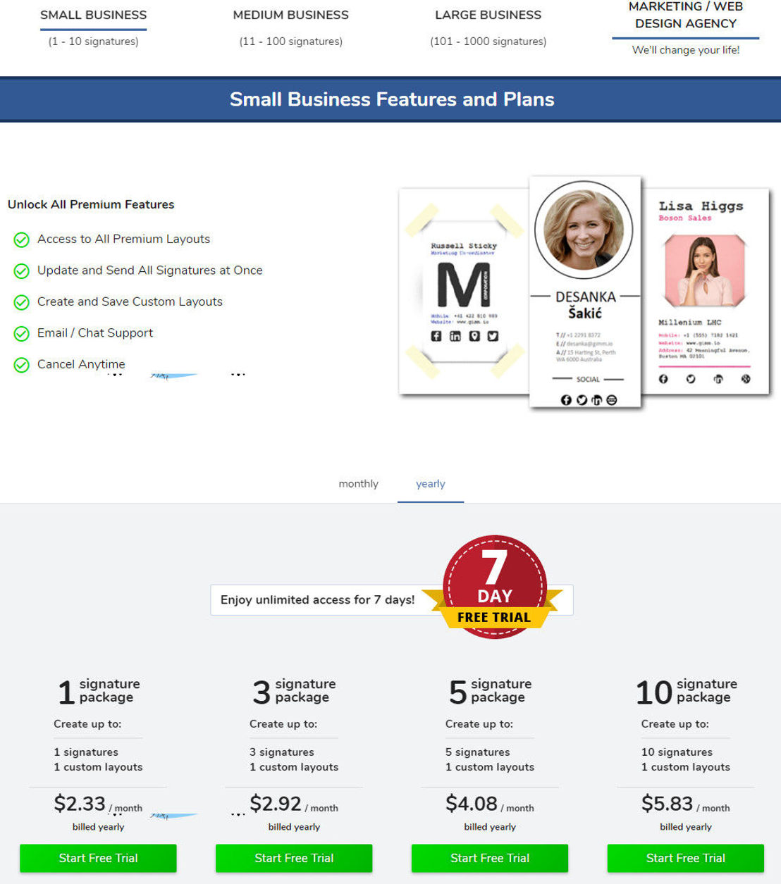 Gimmio pricing 1