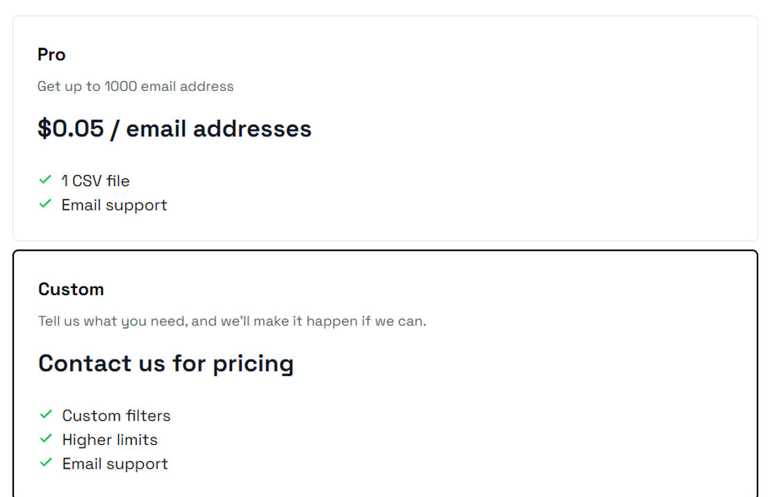 Githunt.dev pricing 1