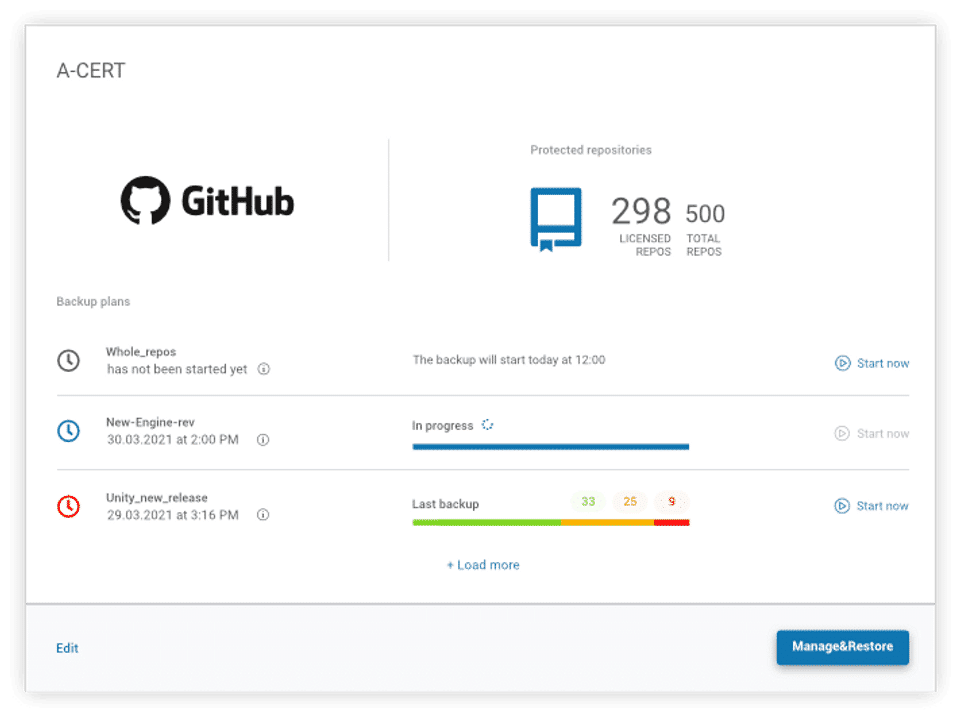 GitProtect screenshot 1