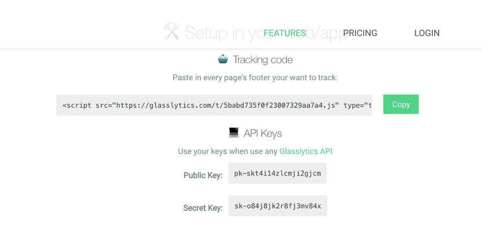 Glasslytics screenshot 4