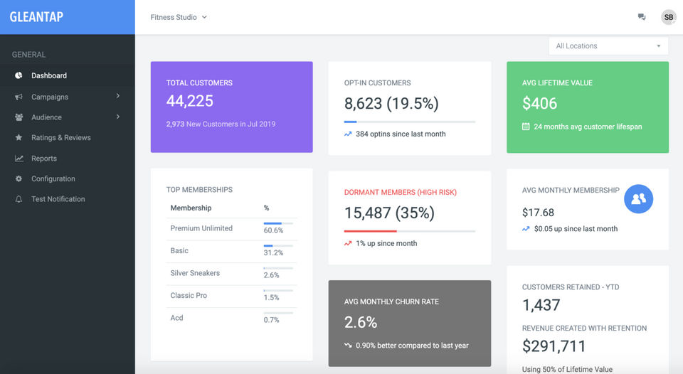 Gleantap screenshot 1