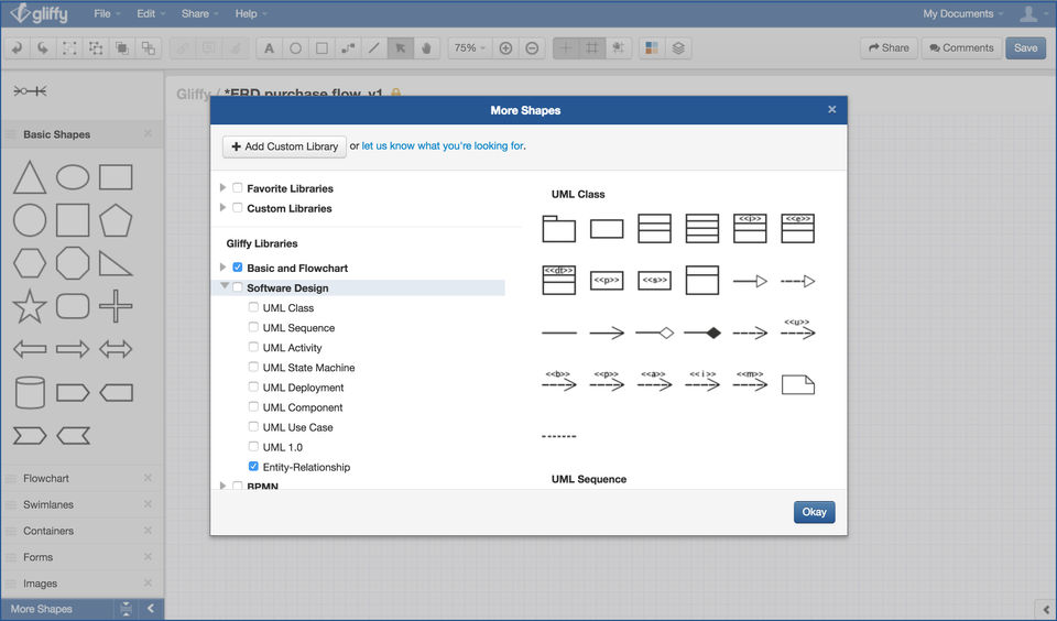 Gliffy screenshot