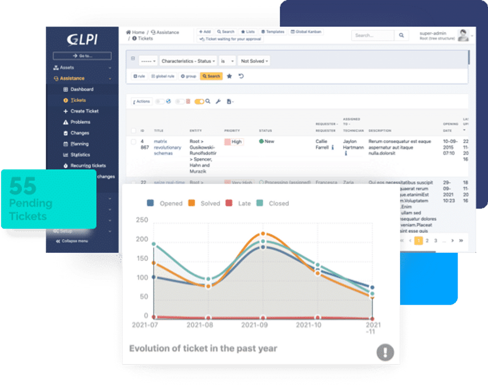 GLPI screenshot 4