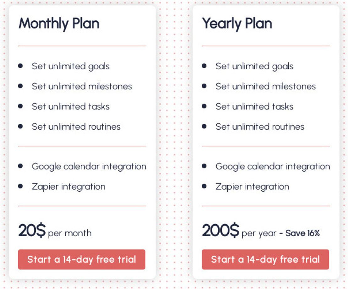 goalskeeper.io pricing 1