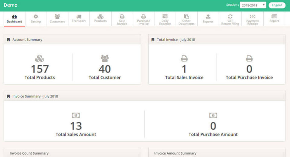 GoGSTBill screenshot 1